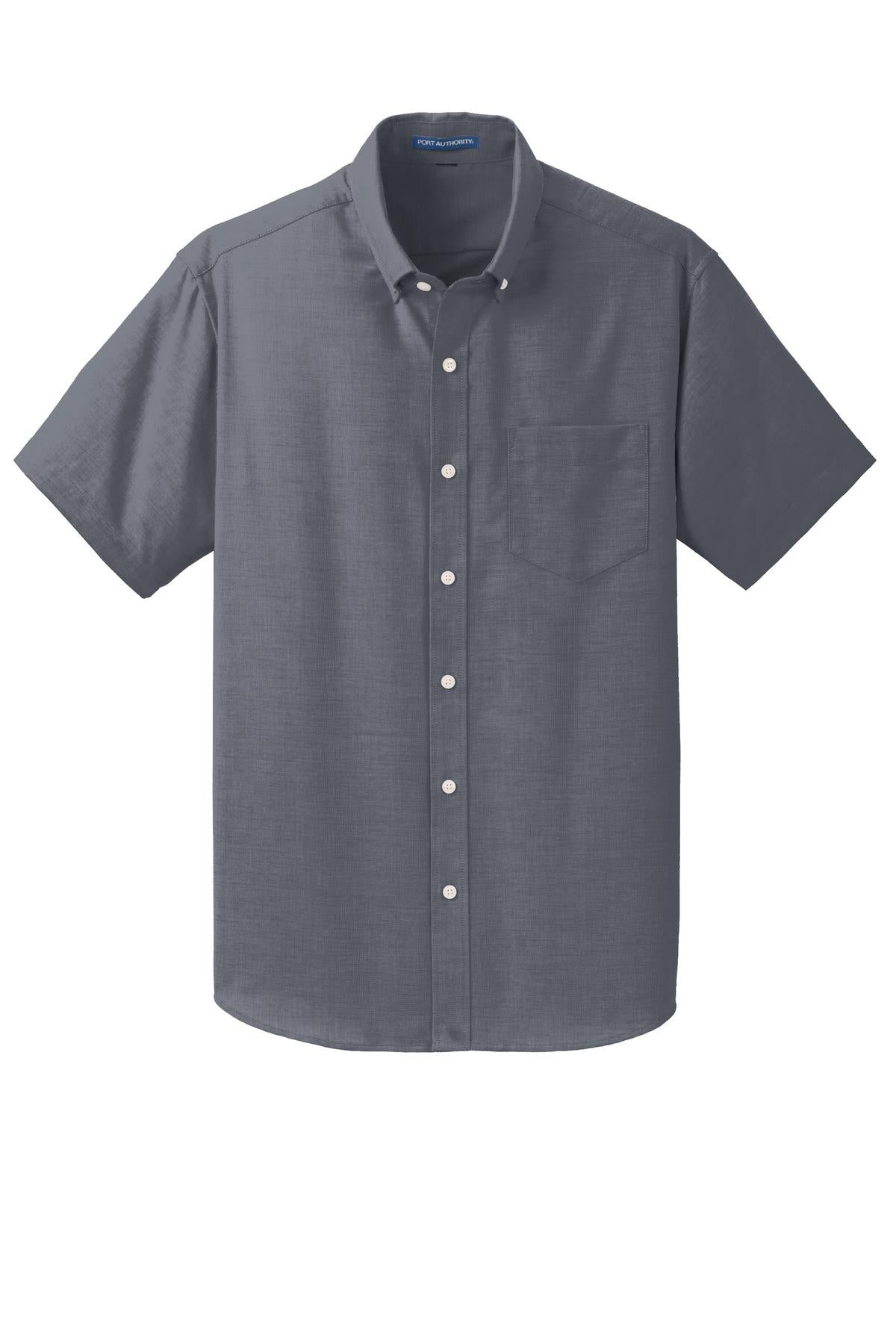 Port Authority Short Sleeve SuperPro™ Oxford Shirt. S659