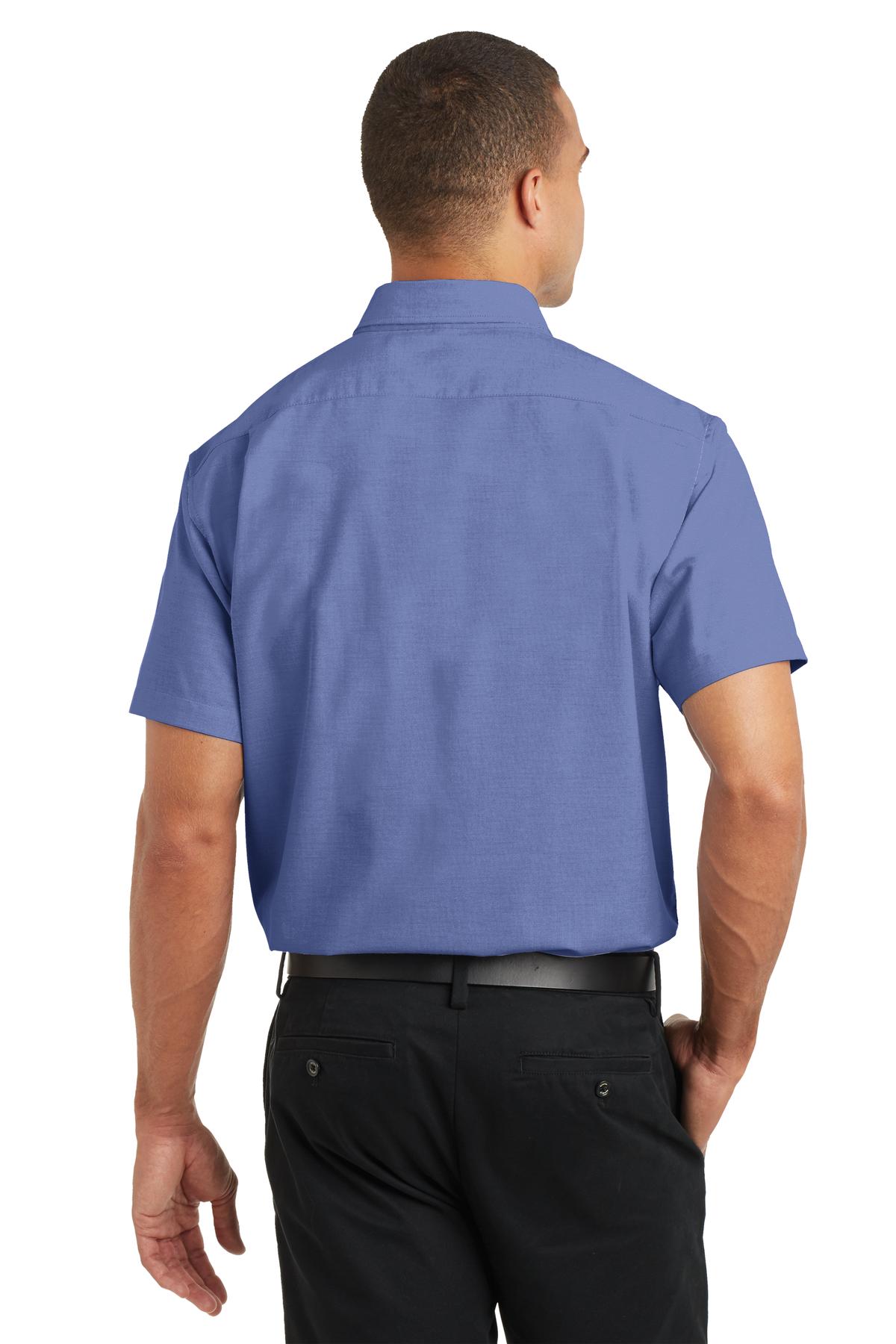 Port Authority Short Sleeve SuperPro™ Oxford Shirt. S659