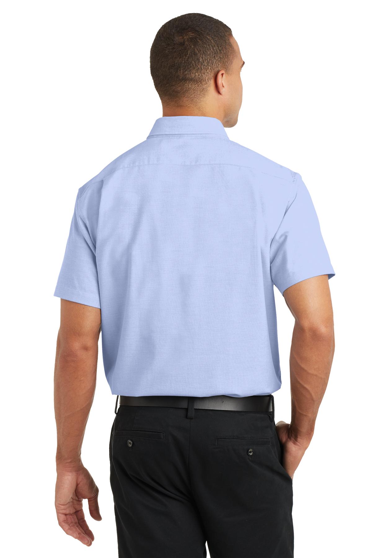 Port Authority Short Sleeve SuperPro™ Oxford Shirt. S659