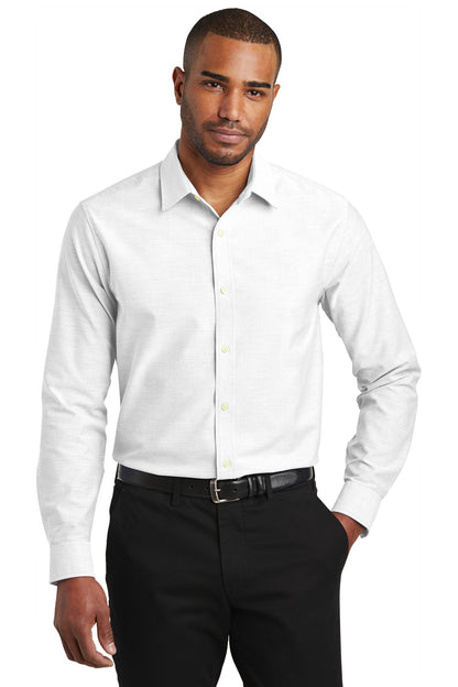 Port Authority Slim Fit SuperPro ™ Oxford Shirt. S661