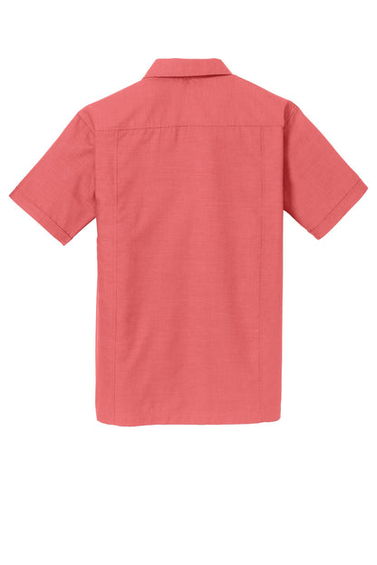 Port Authority Textured Camp Shirt. S662