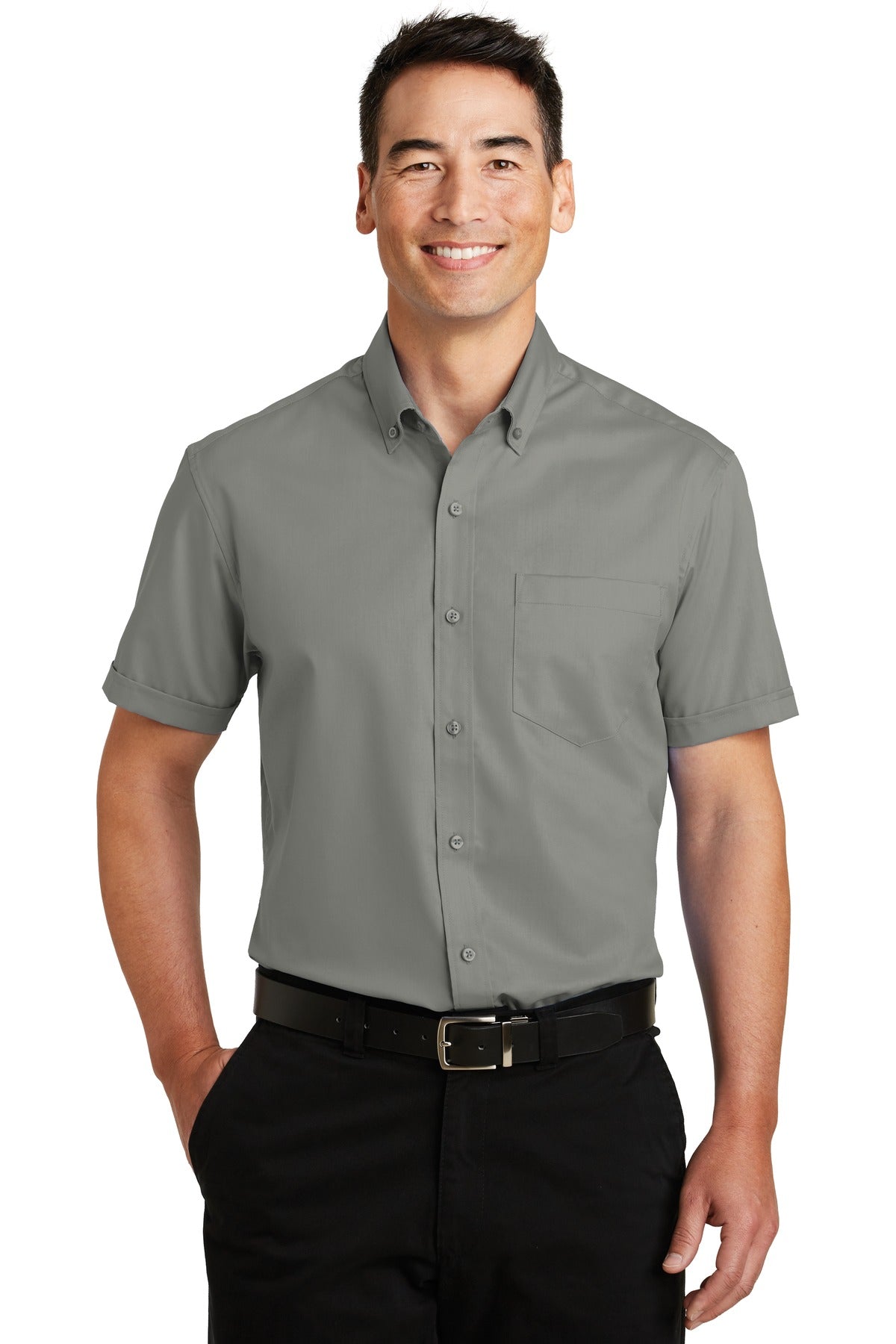 Port Authority Short Sleeve SuperPro™ Twill Shirt. S664