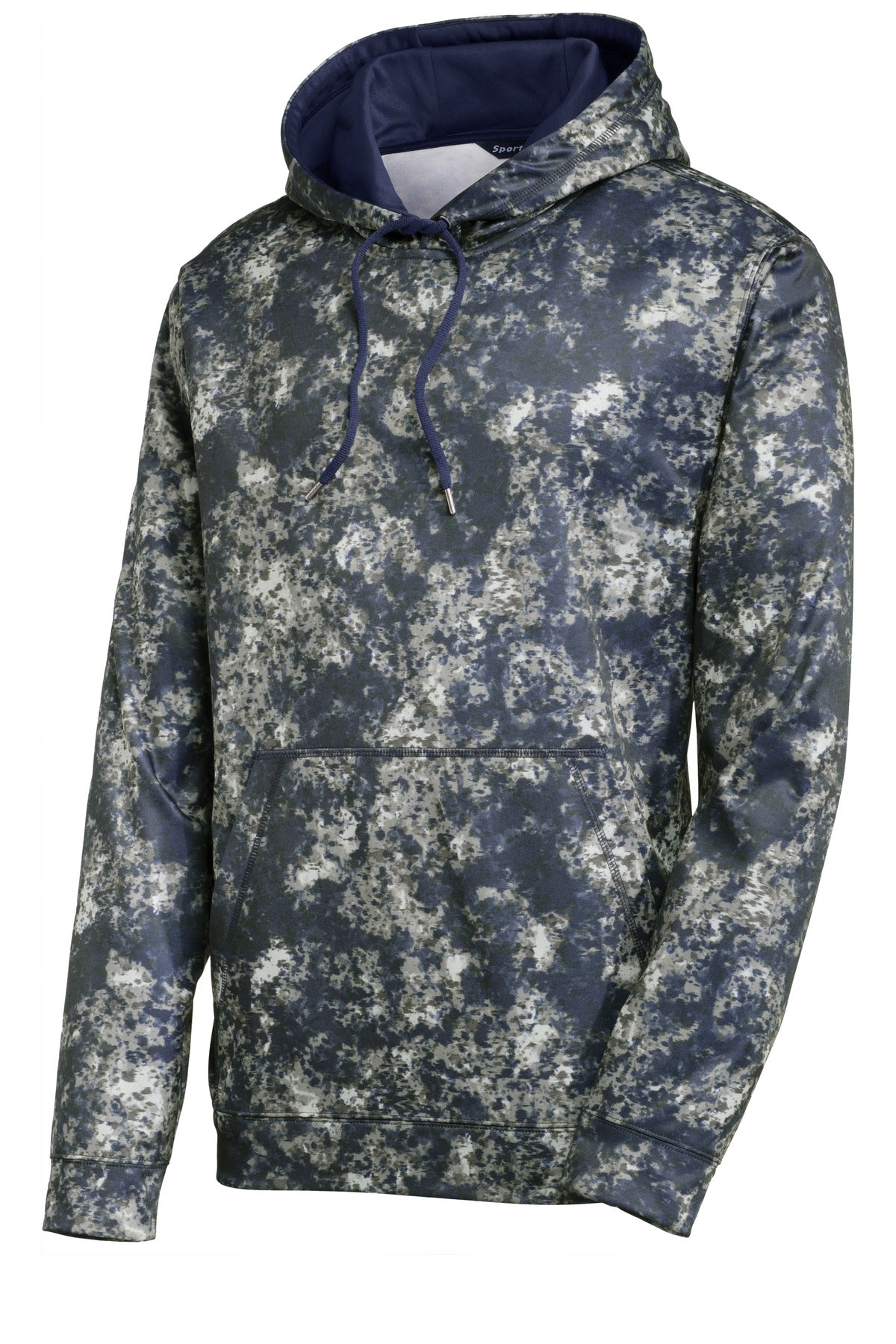 Sport-Tek Sport-Wick Mineral Freeze Fleece Hooded Pullover. ST230