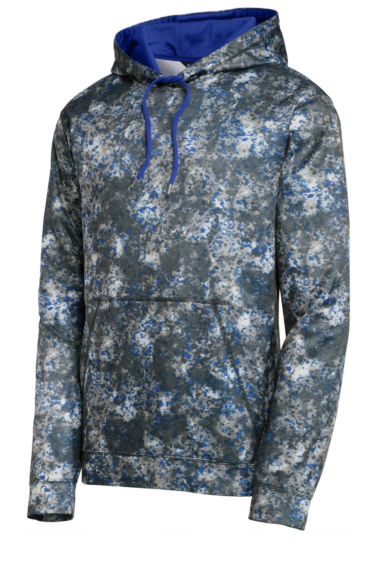 Sport-Tek Sport-Wick Mineral Freeze Fleece Hooded Pullover. ST230