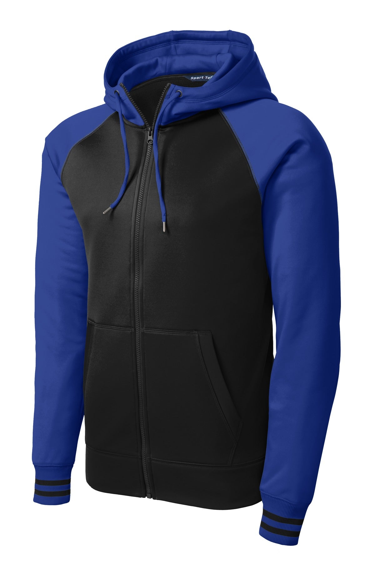 Sport-Tek Sport-Wick Varsity Fleece Full-Zip Hooded Jacket. ST236