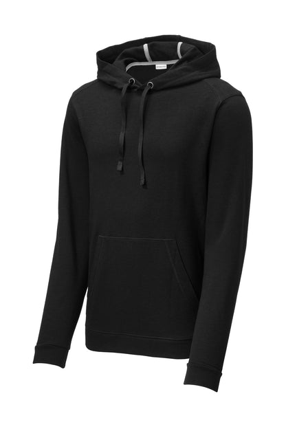 Sport-Tek PosiCharge Tri-Blend Wicking Fleece Hooded Pullover. ST296