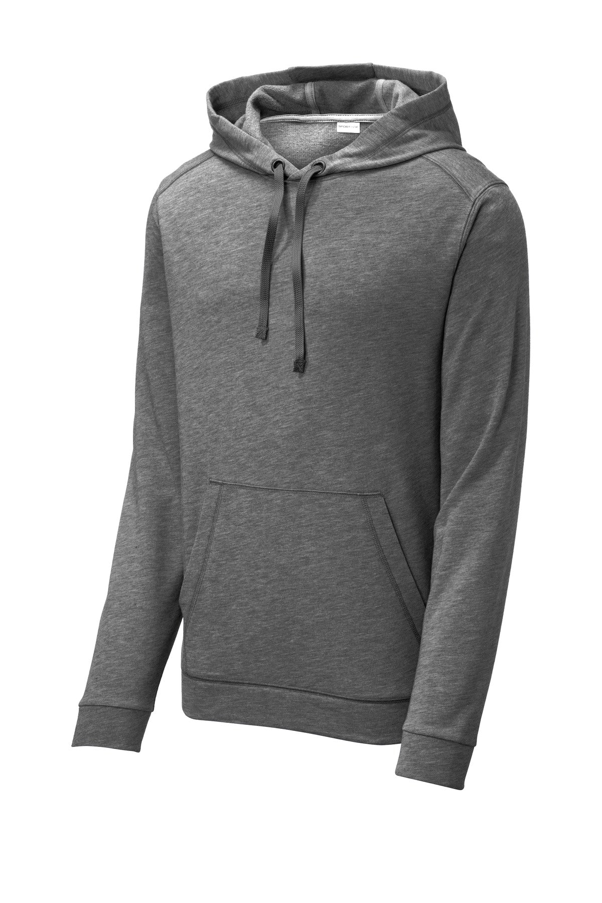 Sport-Tek PosiCharge Tri-Blend Wicking Fleece Hooded Pullover. ST296