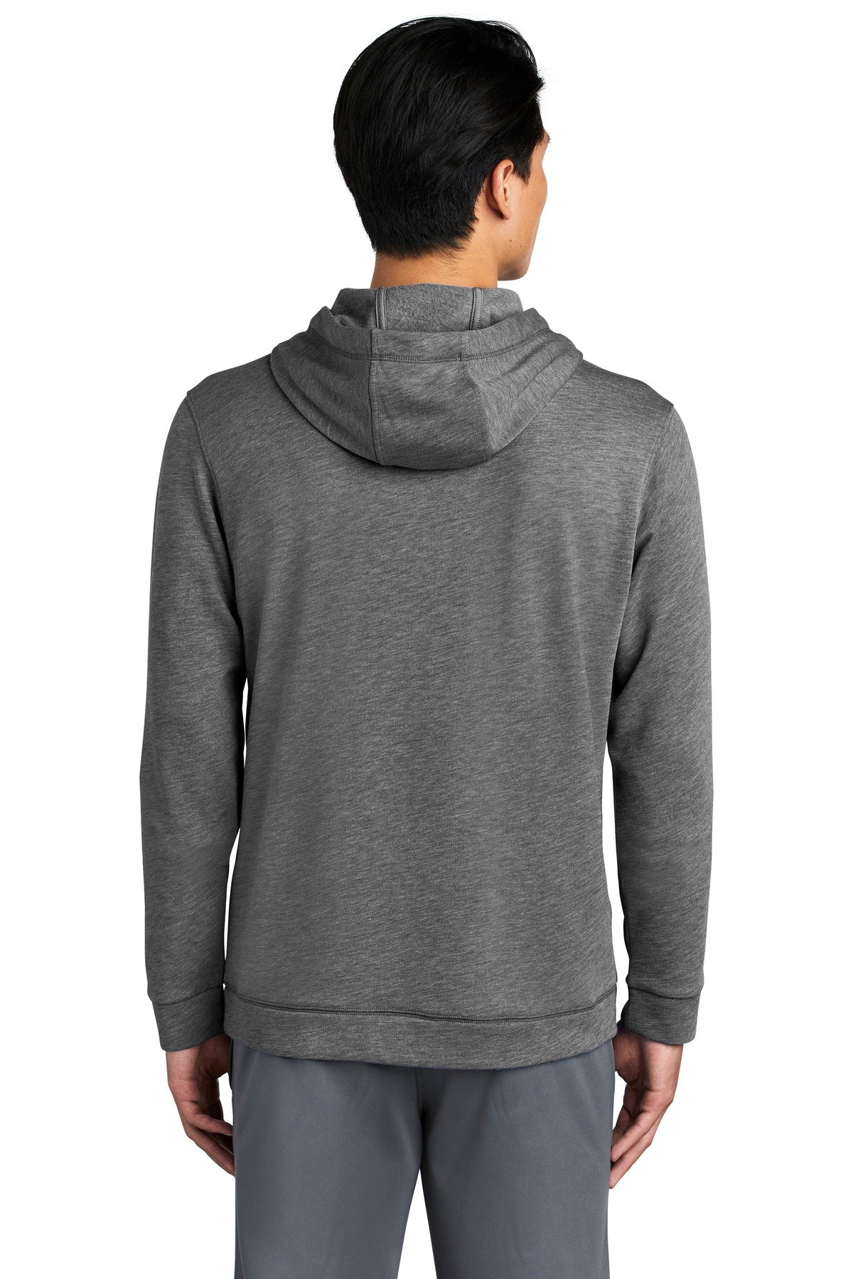 Sport-Tek PosiCharge Tri-Blend Wicking Fleece Hooded Pullover. ST296