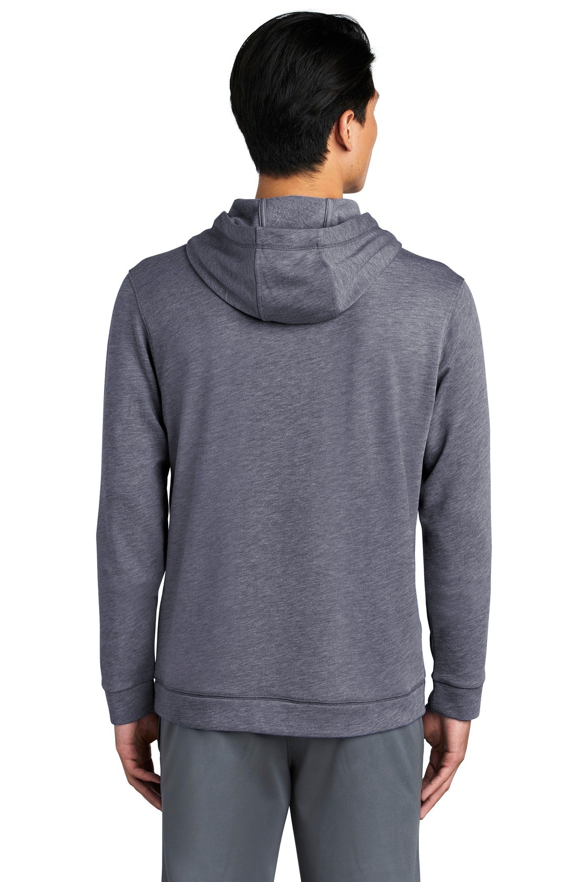 Sport-Tek PosiCharge Tri-Blend Wicking Fleece Hooded Pullover. ST296