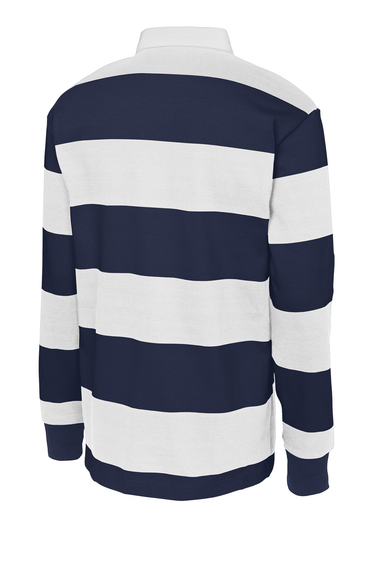 Sport-Tek Classic Long Sleeve Rugby Polo. ST301