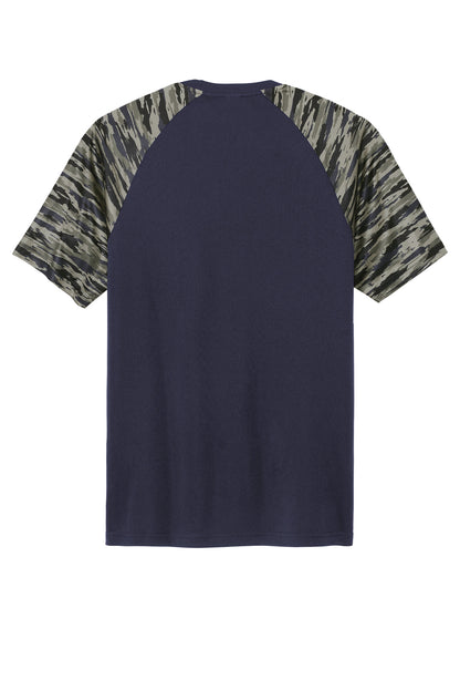 Sport-Tek Drift Camo Colorblock Tee ST376