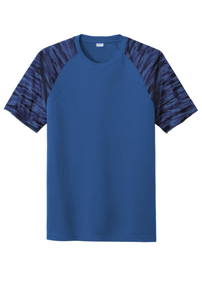 Sport-Tek Drift Camo Colorblock Tee ST376