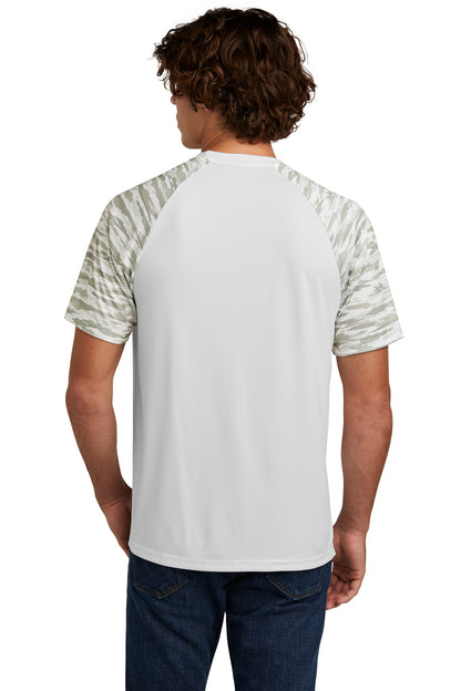 Sport-Tek Drift Camo Colorblock Tee ST376