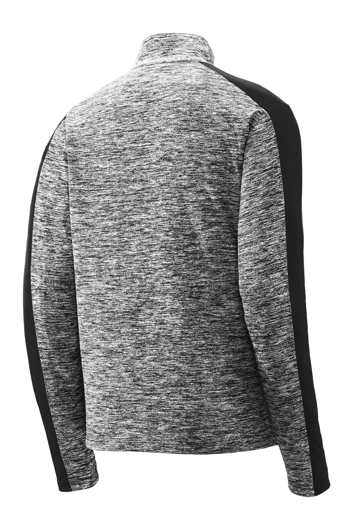 Sport-Tek PosiCharge Electric Heather Colorblock 1/4-Zip Pullover. ST397