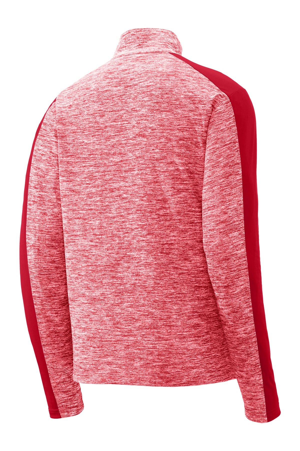 Sport-Tek PosiCharge Electric Heather Colorblock 1/4-Zip Pullover. ST397