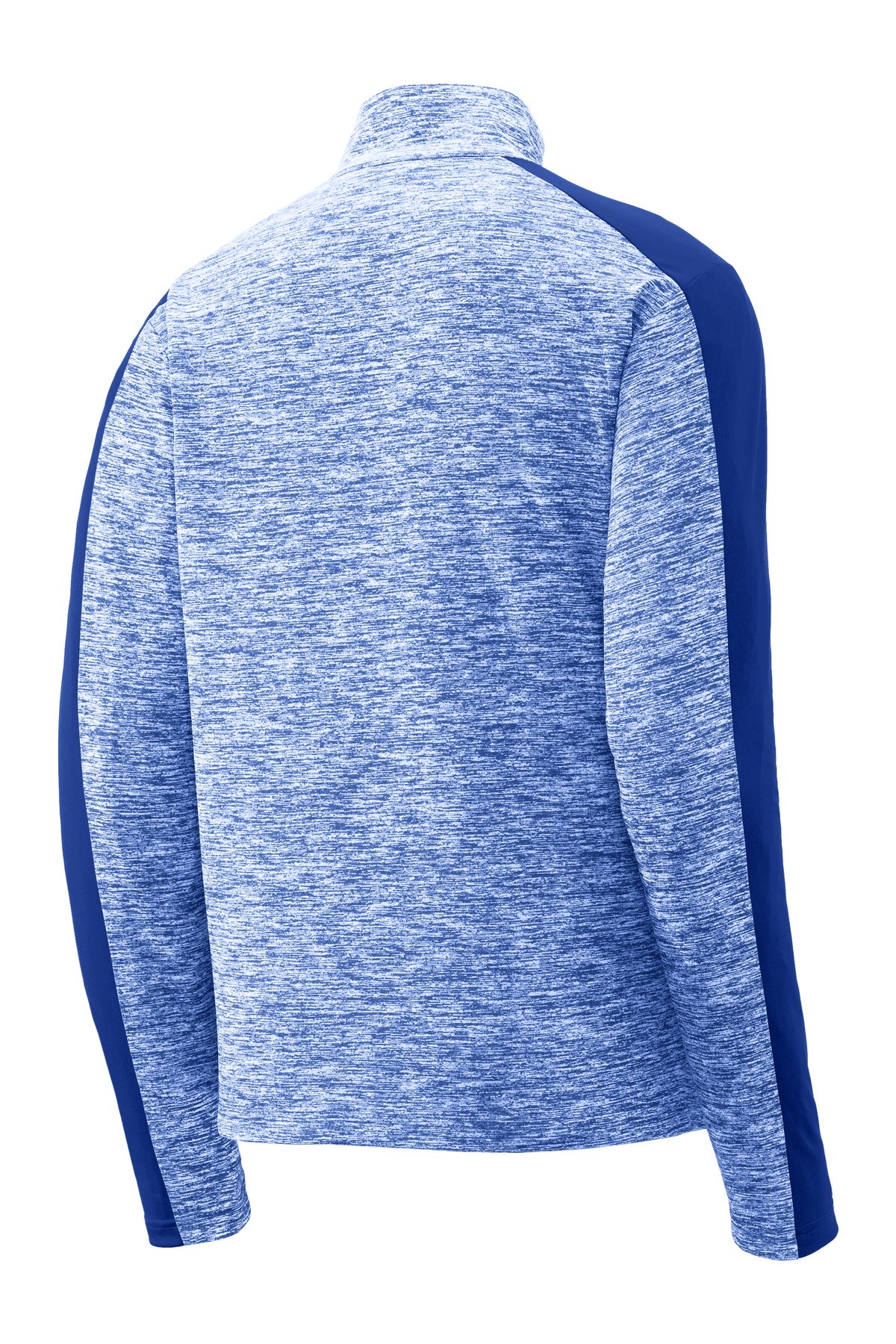 Sport-Tek PosiCharge Electric Heather Colorblock 1/4-Zip Pullover. ST397