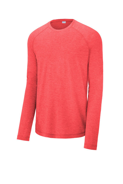 Sport-Tek PosiCharge Long Sleeve Tri-Blend Wicking Raglan Tee ST400LS