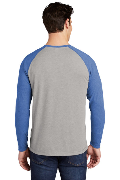 Sport-Tek PosiCharge Long Sleeve Tri-Blend Wicking Raglan Tee ST400LS