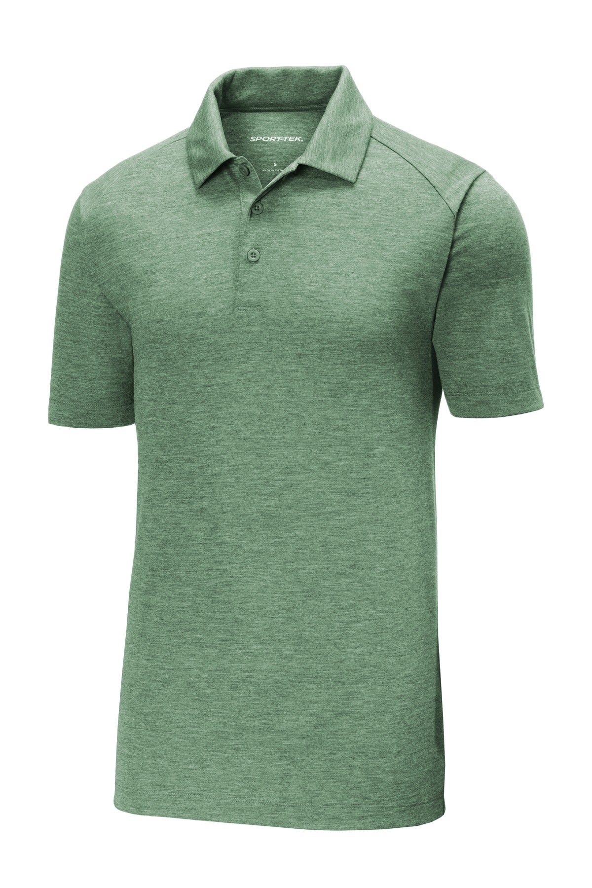 Sport-Tek PosiCharge Tri-Blend Wicking Polo. ST405