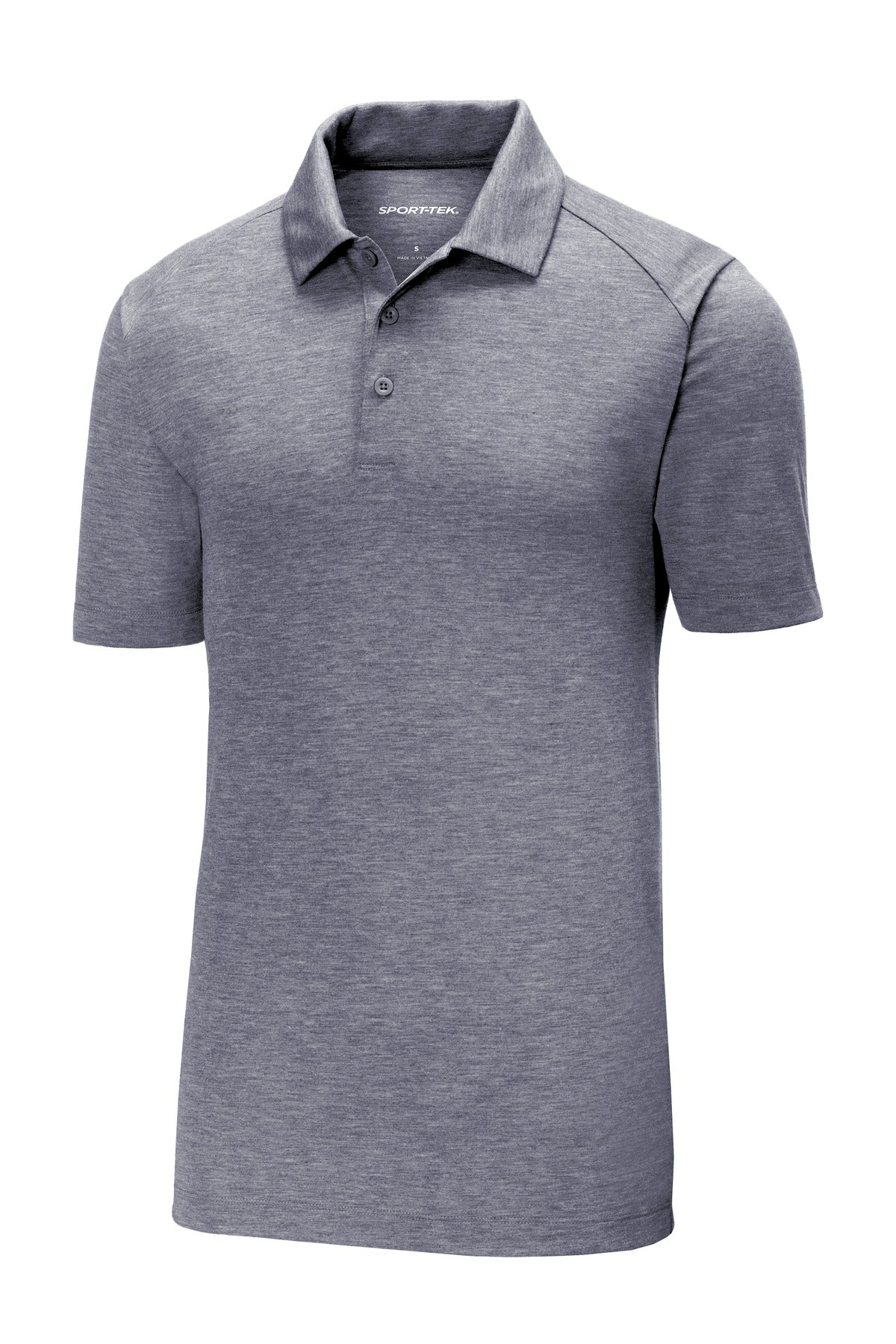 Sport-Tek PosiCharge Tri-Blend Wicking Polo. ST405