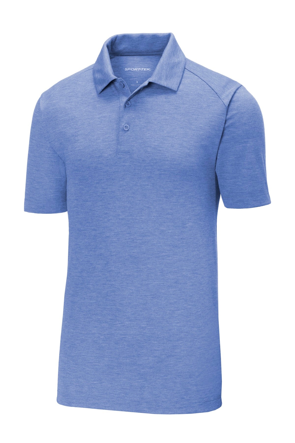 Sport-Tek PosiCharge Tri-Blend Wicking Polo. ST405