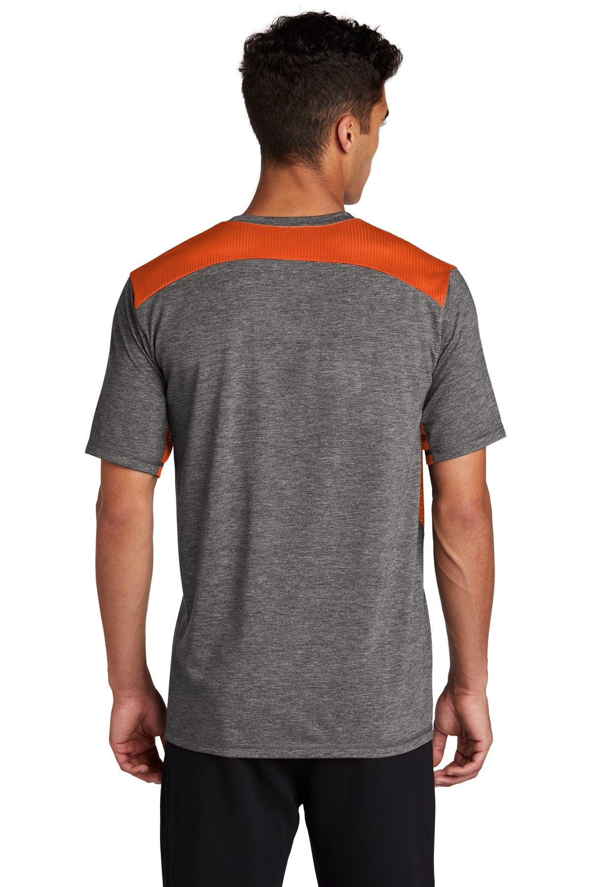 Sport-Tek PosiCharge Tri-Blend Wicking Draft Tee. ST410
