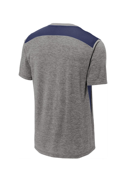 Sport-Tek PosiCharge Tri-Blend Wicking Draft Tee. ST410