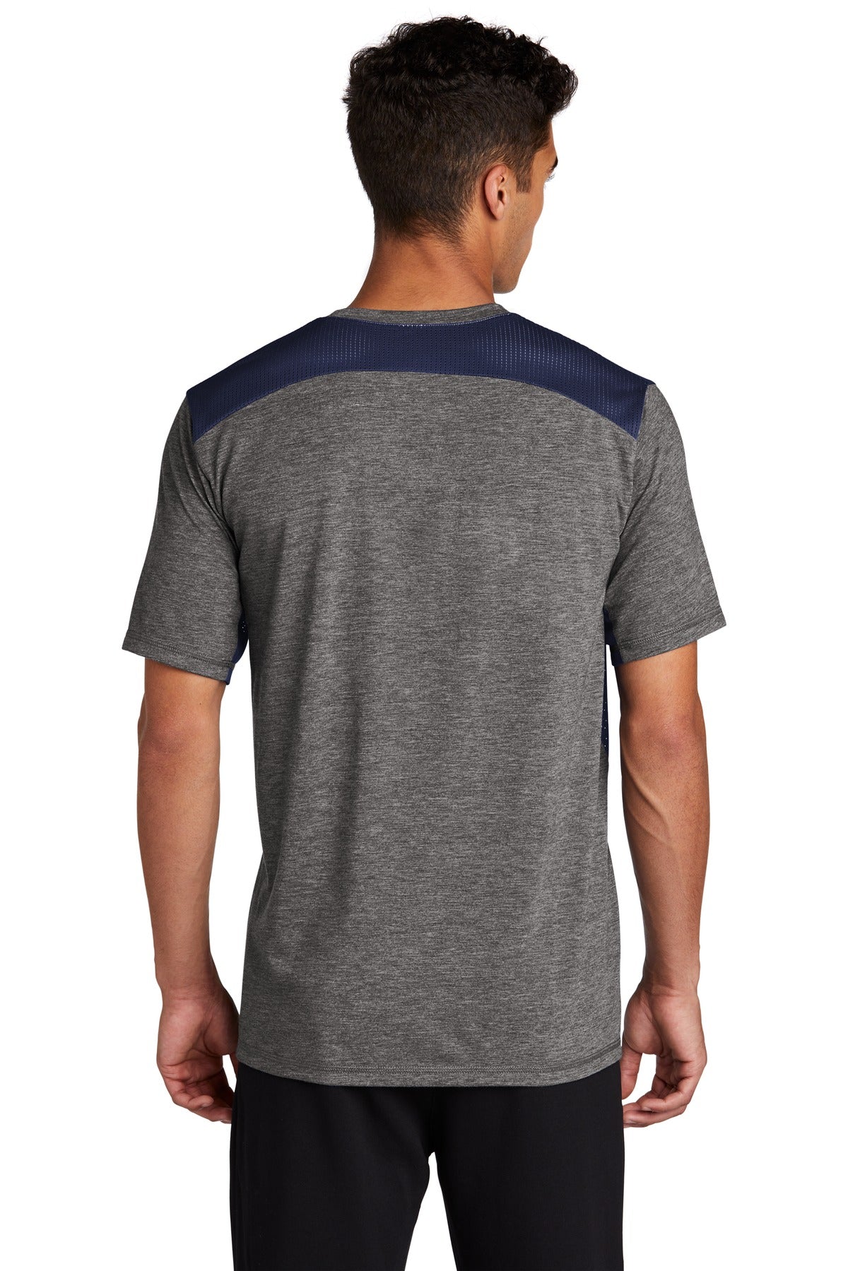 Sport-Tek PosiCharge Tri-Blend Wicking Draft Tee. ST410
