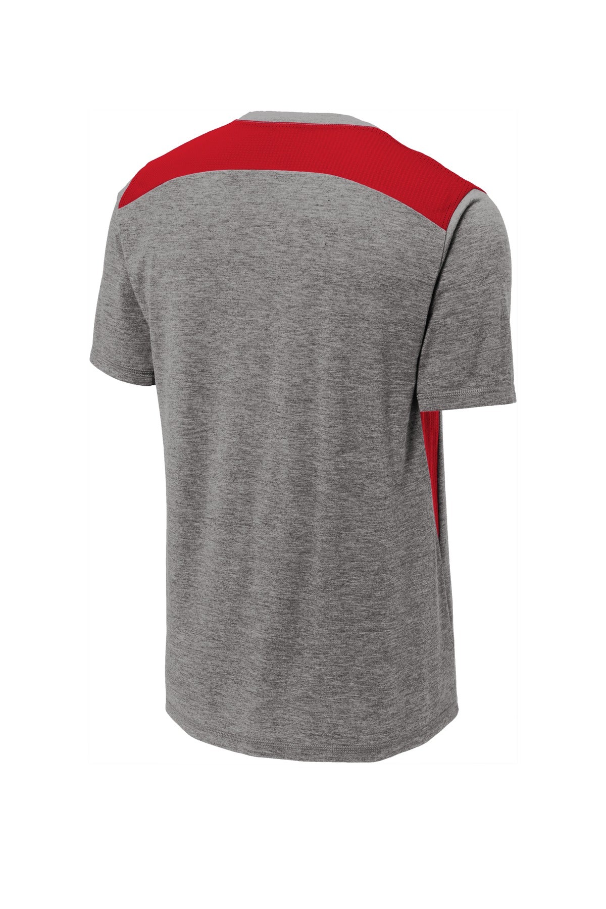 Sport-Tek PosiCharge Tri-Blend Wicking Draft Tee. ST410