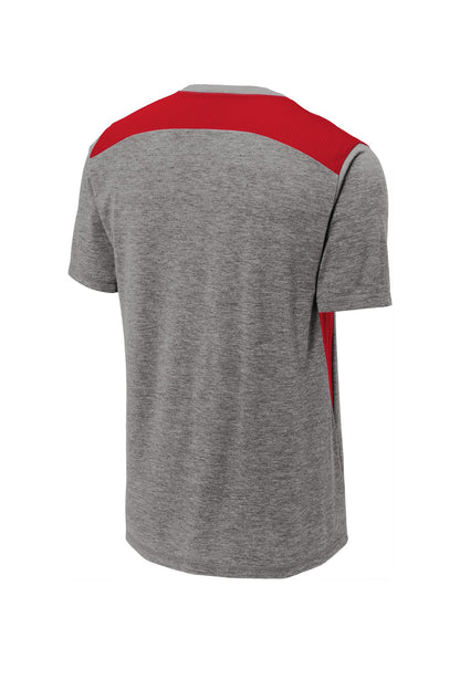 Sport-Tek PosiCharge Tri-Blend Wicking Draft Tee. ST410