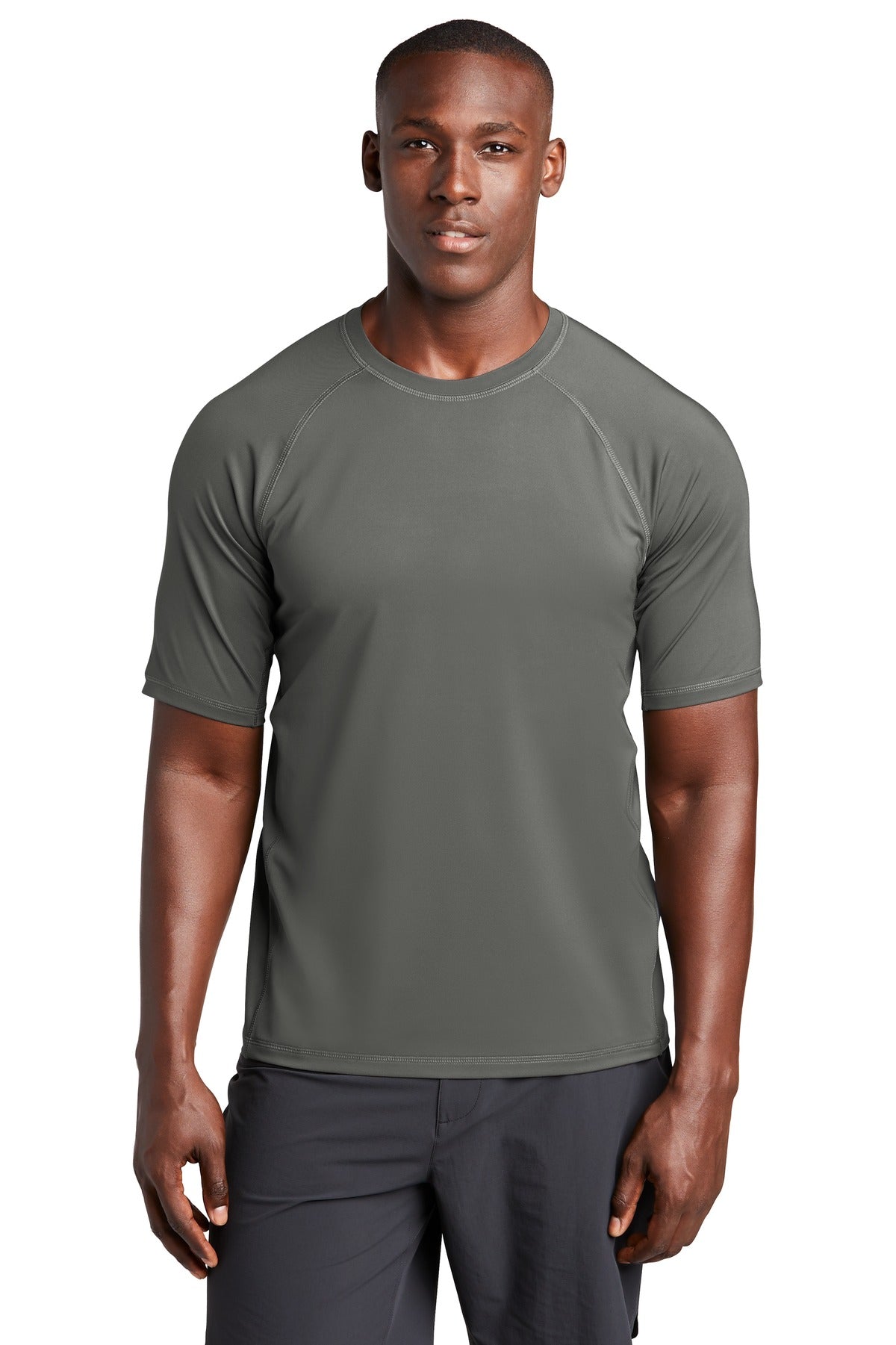 Sport-Tek Rashguard Tee. ST470