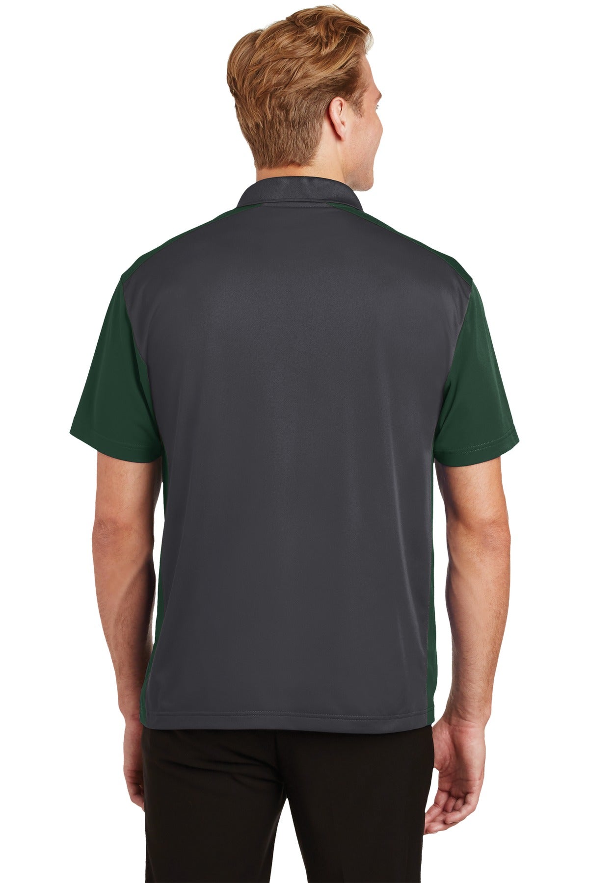 Sport-Tek Colorblock Micropique Sport-Wick Polo. ST652