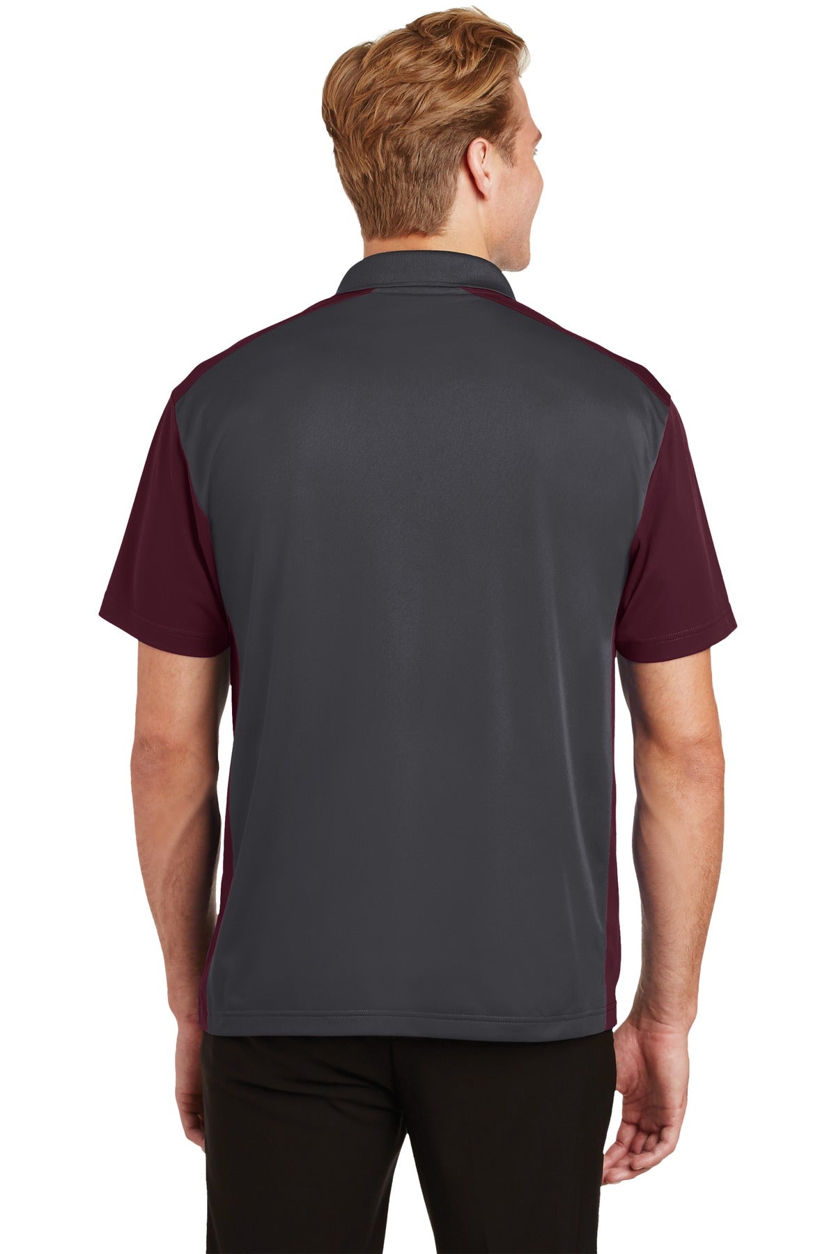 Sport-Tek Colorblock Micropique Sport-Wick Polo. ST652