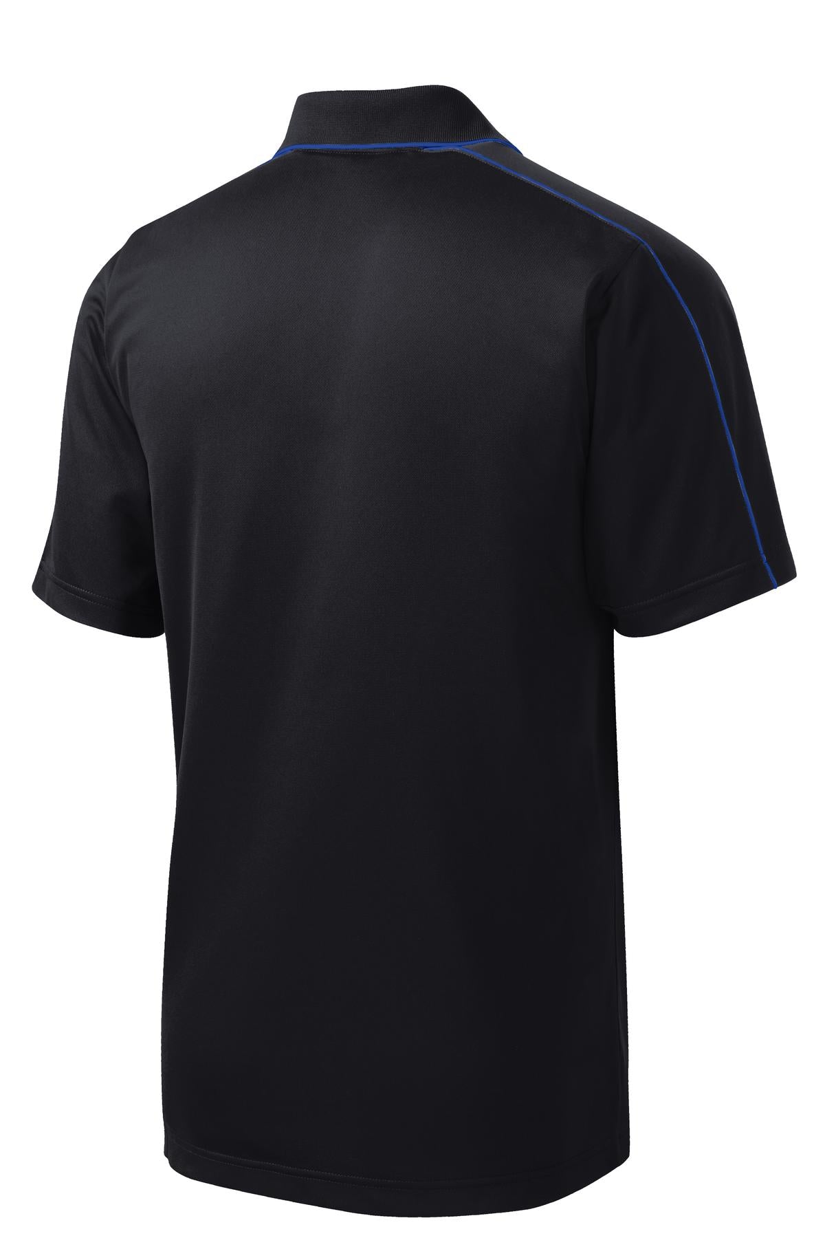 Sport-Tek Micropique Sport-Wick Piped Polo. ST653