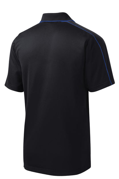 Sport-Tek Micropique Sport-Wick Piped Polo. ST653