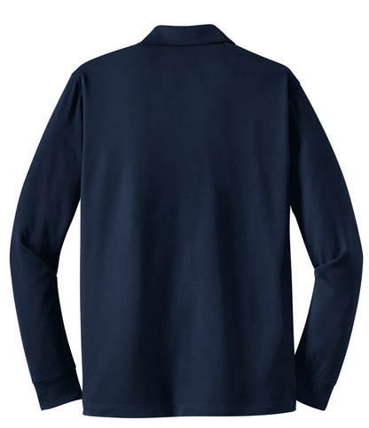 Sport-Tek Long Sleeve Micropique Sport-Wick Polo. ST657