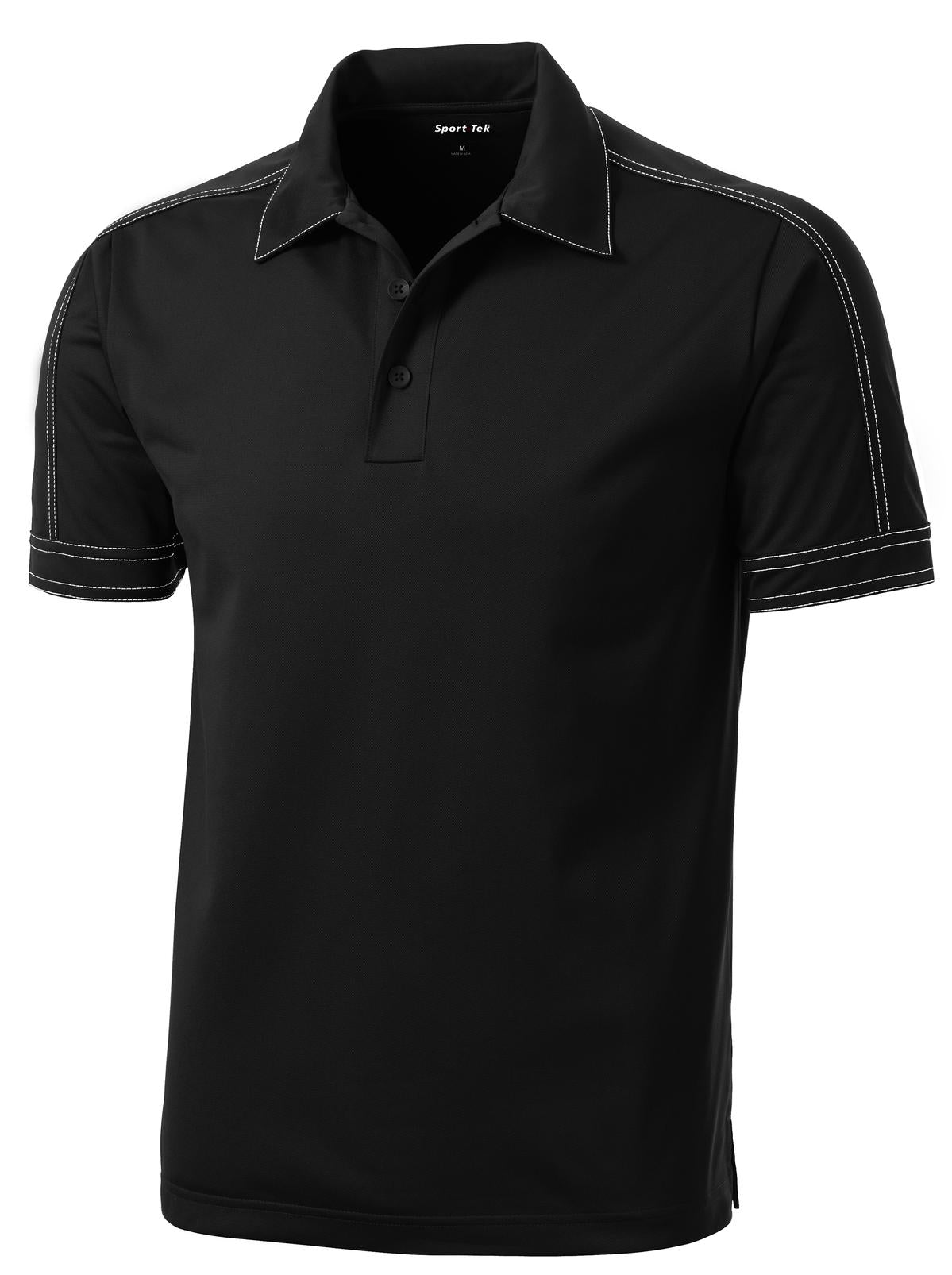 Sport-Tek Contrast Stitch Micropique Sport-Wick Polo. ST659