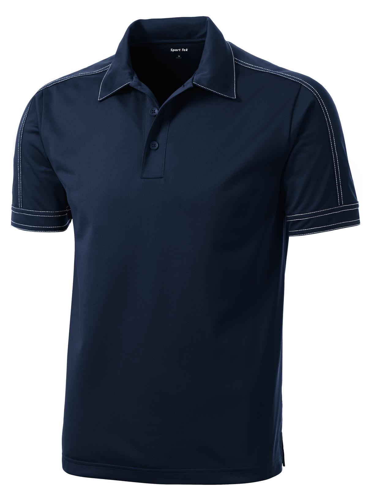 Sport-Tek Contrast Stitch Micropique Sport-Wick Polo. ST659