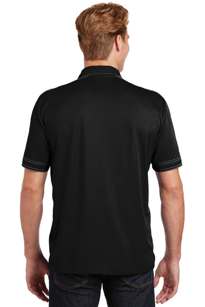 Sport-Tek Contrast Stitch Micropique Sport-Wick Polo. ST659