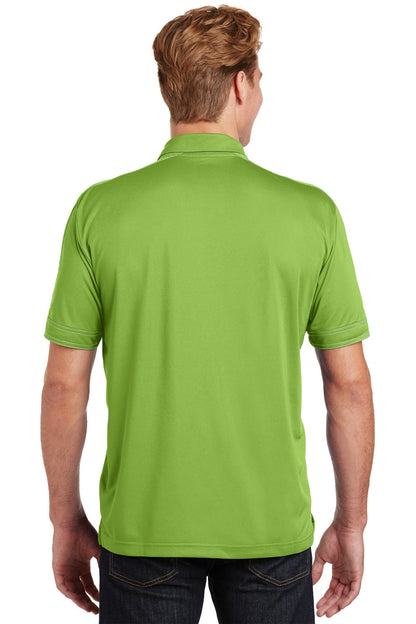 Sport-Tek Contrast Stitch Micropique Sport-Wick Polo. ST659