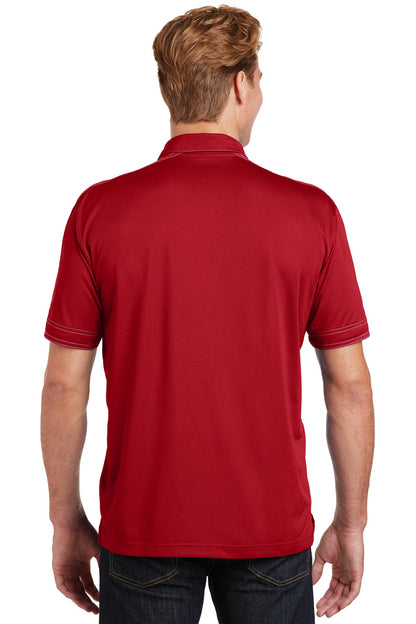 Sport-Tek Contrast Stitch Micropique Sport-Wick Polo. ST659