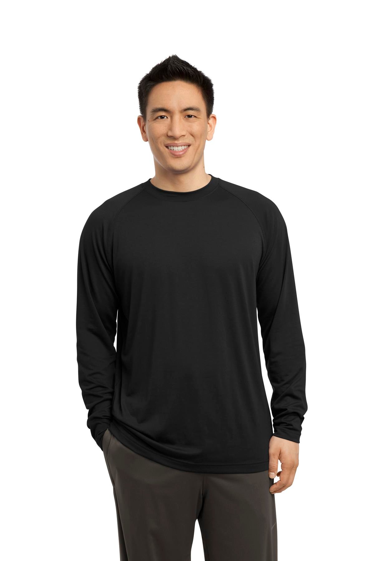 Sport-Tek Long Sleeve Ultimate Performance Crew. ST700LS