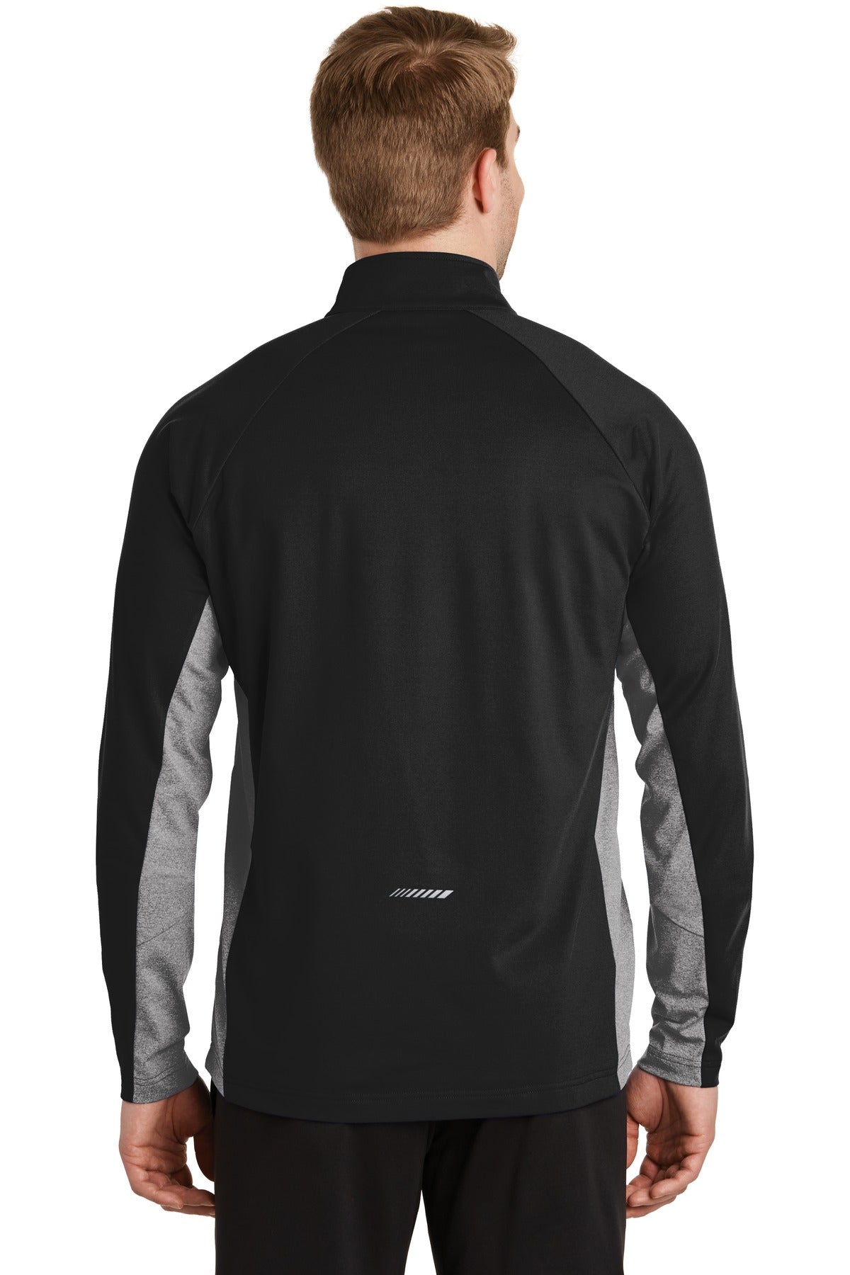 Sport-Tek Sport-Wick Stretch Contrast 1/4-Zip Pullover. ST854