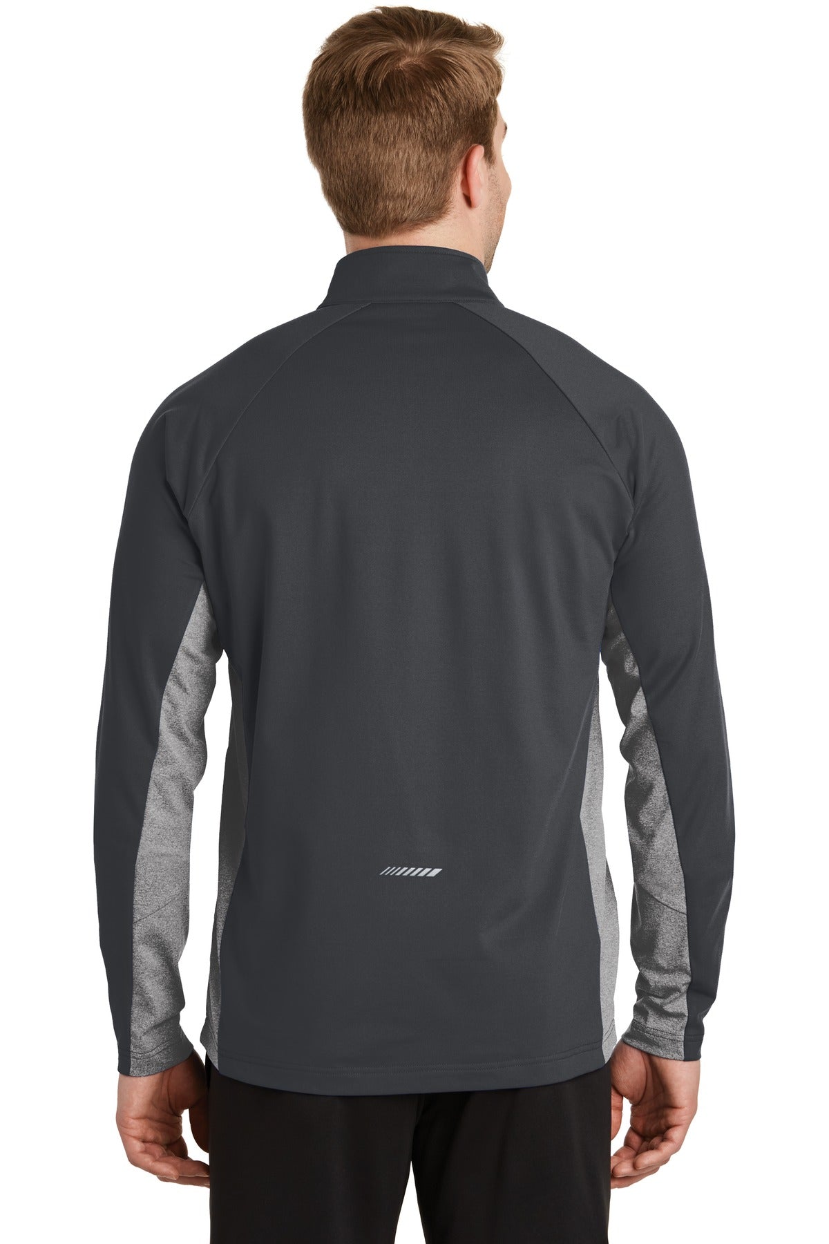 Sport-Tek Sport-Wick Stretch Contrast 1/4-Zip Pullover. ST854