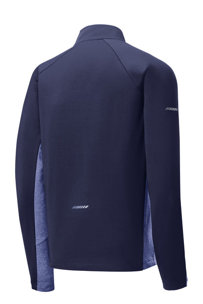 Sport-Tek Sport-Wick Stretch Contrast 1/4-Zip Pullover. ST854