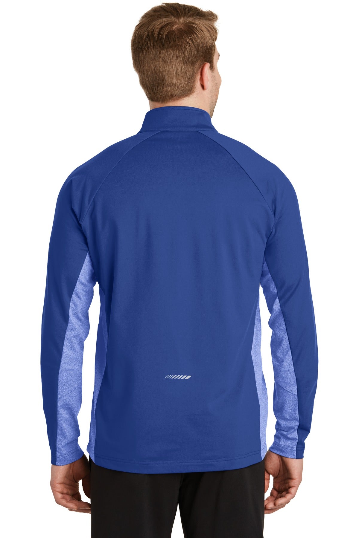 Sport-Tek Sport-Wick Stretch Contrast 1/4-Zip Pullover. ST854