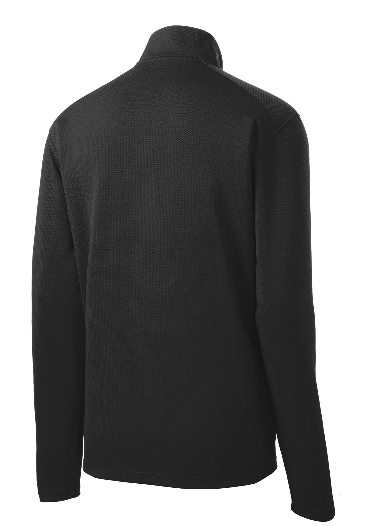 Sport-Tek Sport-Wick Textured 1/4-Zip Pullover. ST860