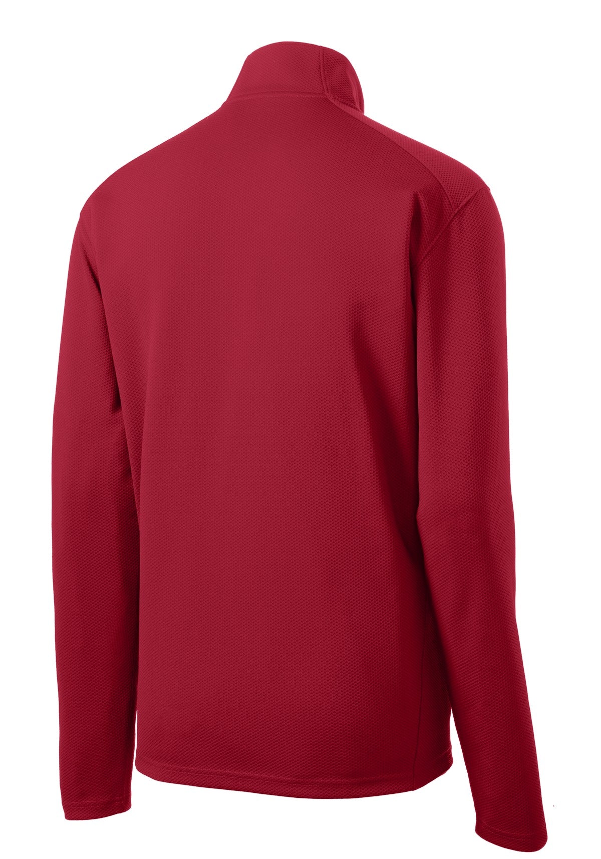 Sport-Tek Sport-Wick Textured 1/4-Zip Pullover. ST860