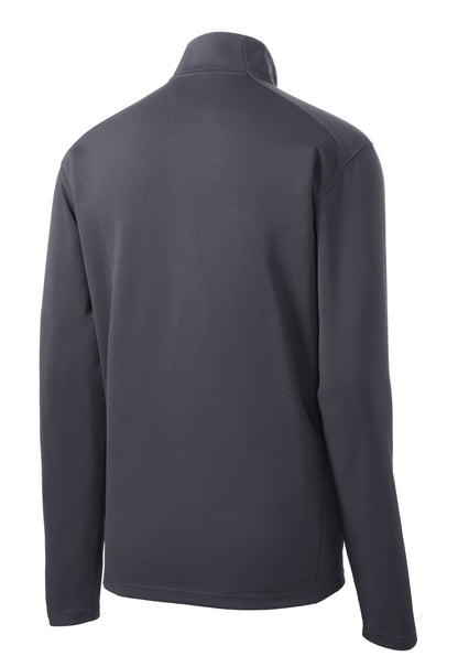 Sport-Tek Sport-Wick Textured 1/4-Zip Pullover. ST860