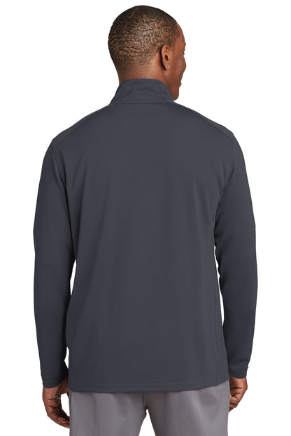 Sport-Tek Sport-Wick Textured 1/4-Zip Pullover. ST860